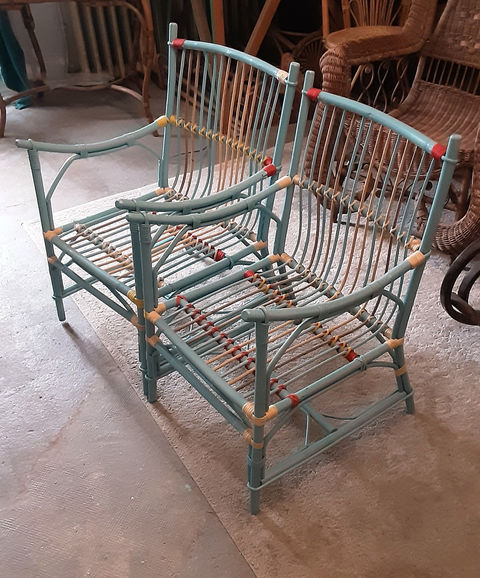 fauteuil rotin artisanat d'art restauration le Rotin d'Ans