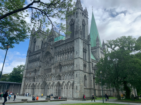 11 août - Jour de visite: Sur les traces d’Olav, à vélo