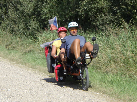 24 août - Étape 38: Comment lâcher prise dans le sillage d’un tandem couché tchèque