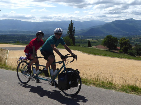 Premiers essais de notre vélo