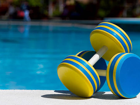 C'mon, you know you're ready for some water aerobics 💦
