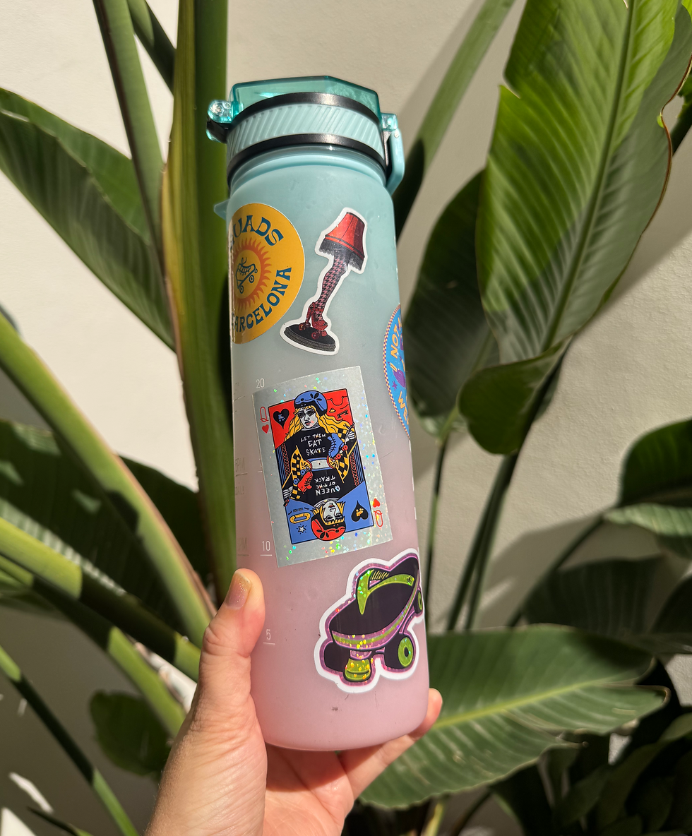 Miniatura: Queen of Skates Glitter Sticker