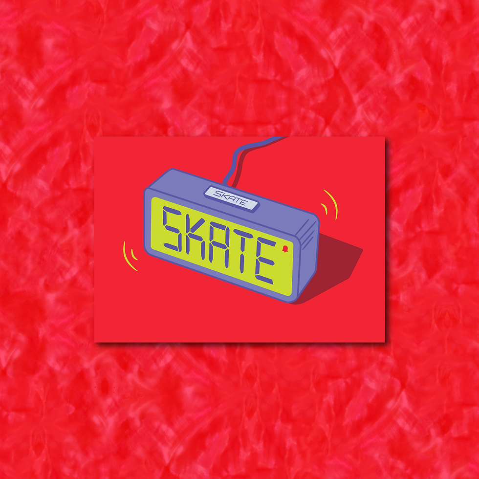 Miniatura: Skate Alarm Clock