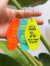 'Get in Loser' Key Chain