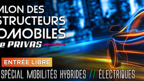 Salon de l'AUTO de PRIVAS 13 et 14 mai
