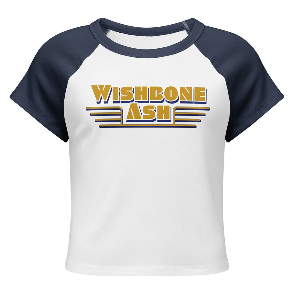 Thumbnail: Wishbone Ash Wings Women’s Micro Rib Raglan Baby Tee
