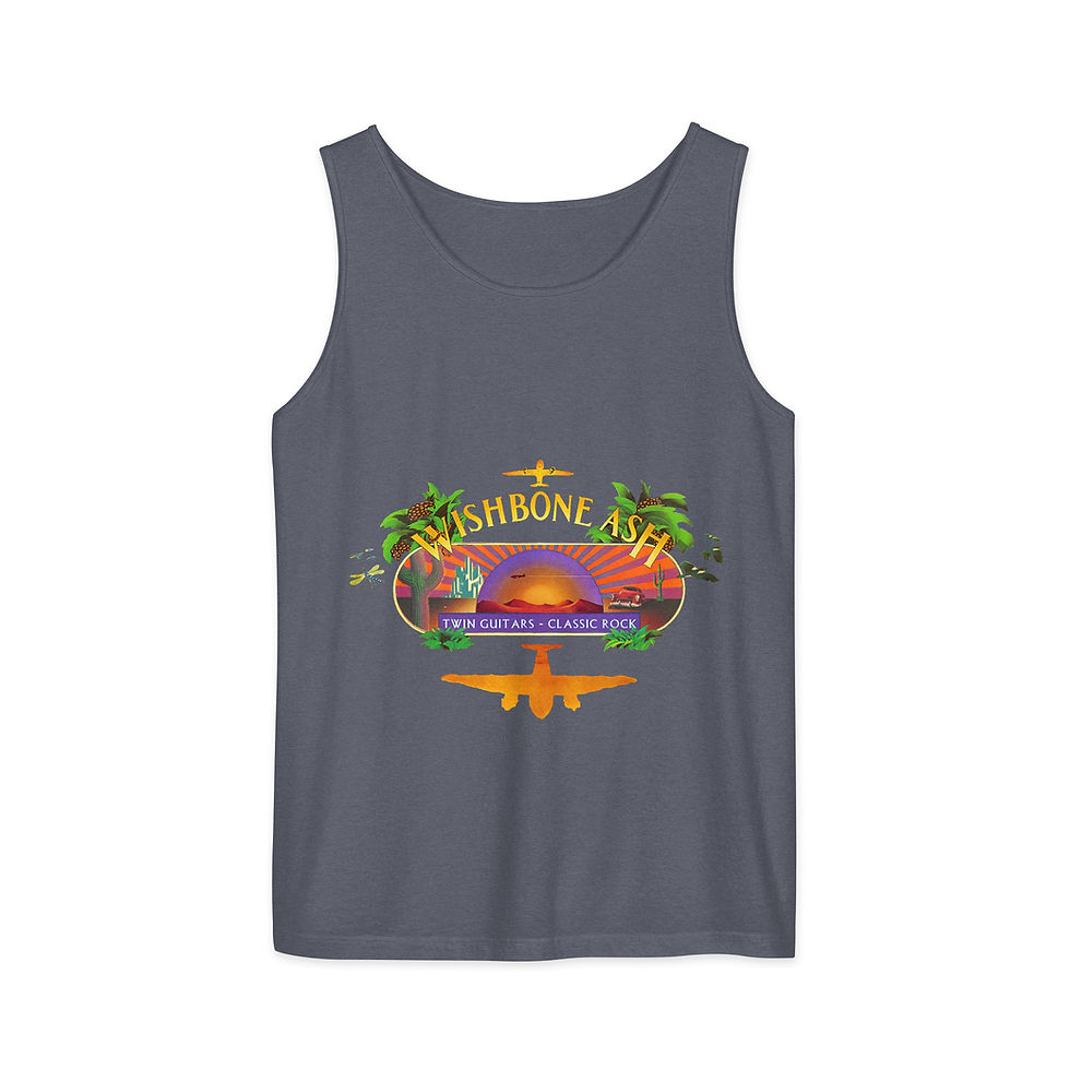 Thumbnail: Wishbone Ash Live Dates Unisex Tank Top
