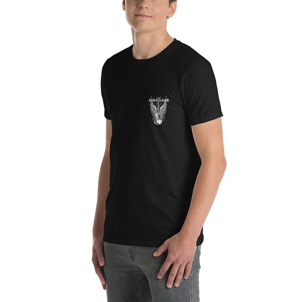 Thumbnail: Mark Abrahams T Shirt With Les Paul Junior