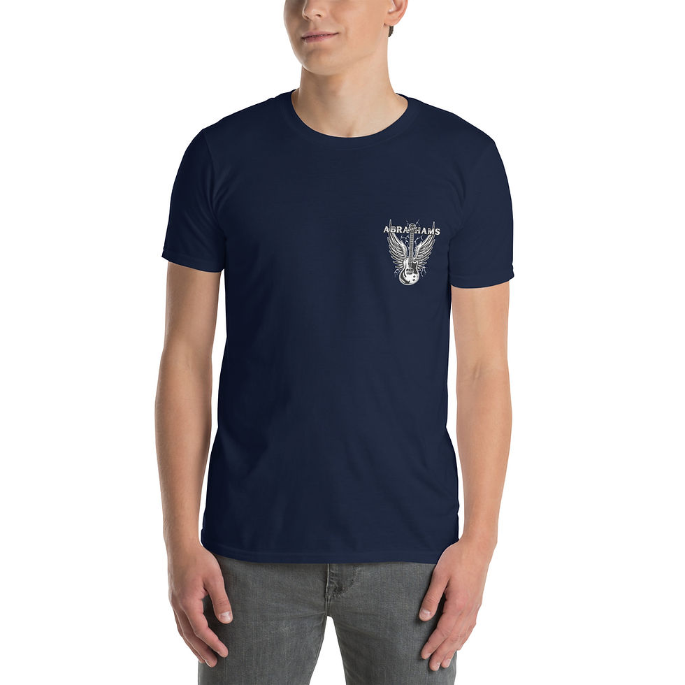 Thumbnail: Mark Abrahams T Shirt With Les Paul Junior