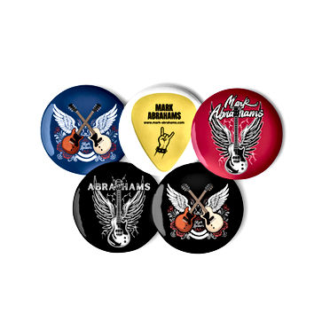 Buy Official Mark Abrahams Pin Badges And Stickers