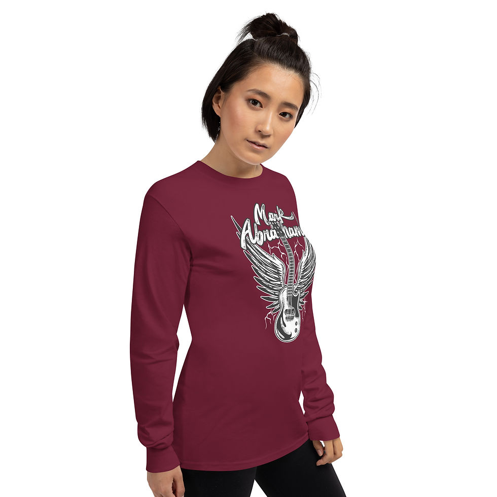 Thumbnail: Vintage Guitar Long Sleeve Shirt – Mark Abrahams Unisex Rock Tee