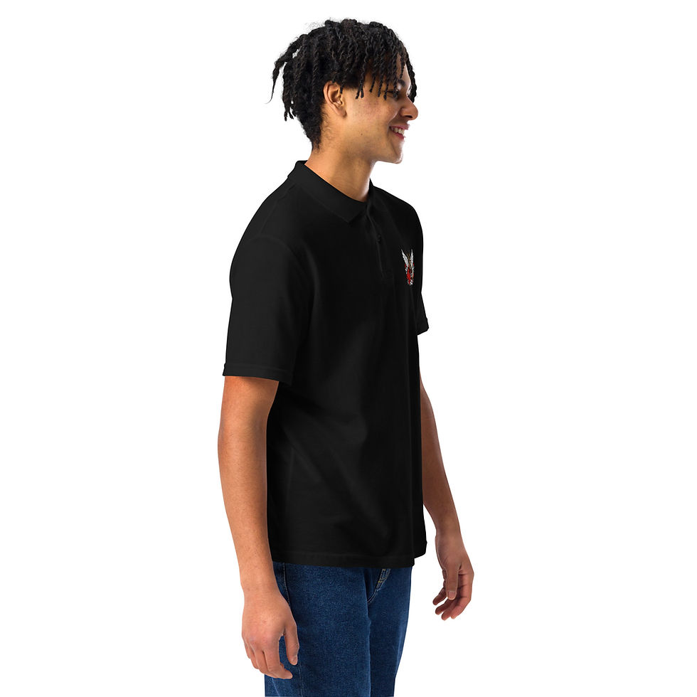 Thumbnail: Classic Guitar Polo Shirt – Mark Abrahams Unisex Piqué Polo