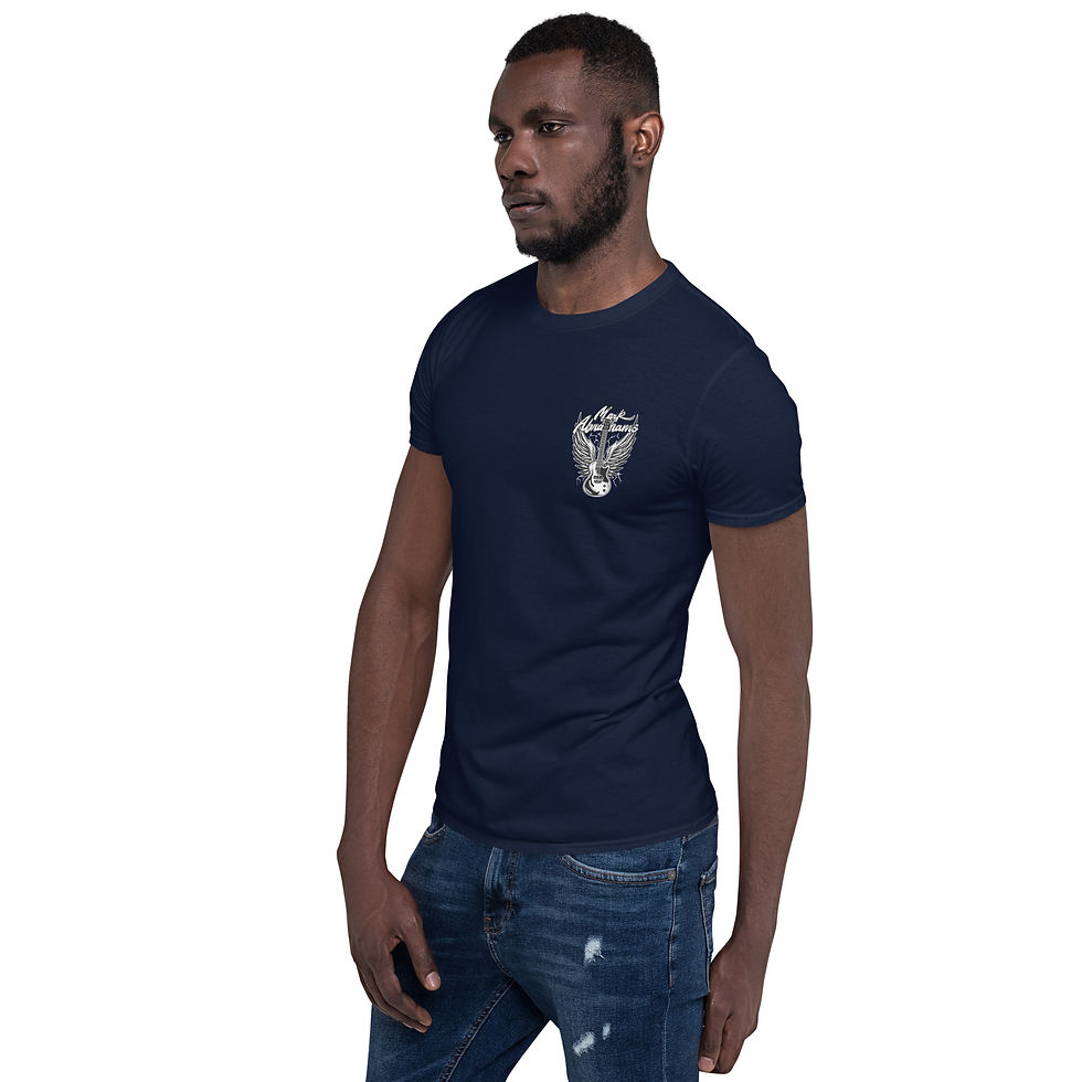 Thumbnail: Mark Abrahams T Shirt With Les Paul Junior