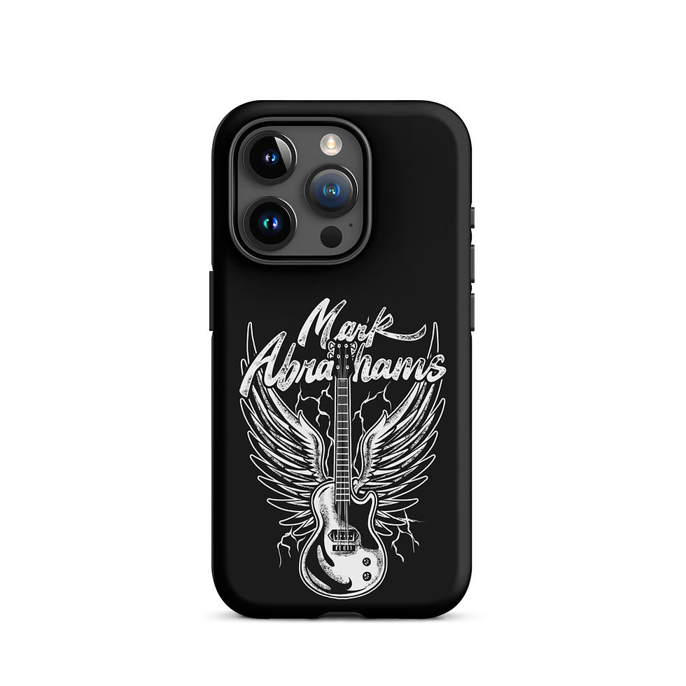 Thumbnail: Mark Abrahams Les Paul Junior Electric Guitar Tough Case For iPhone Mobile Cell Phone