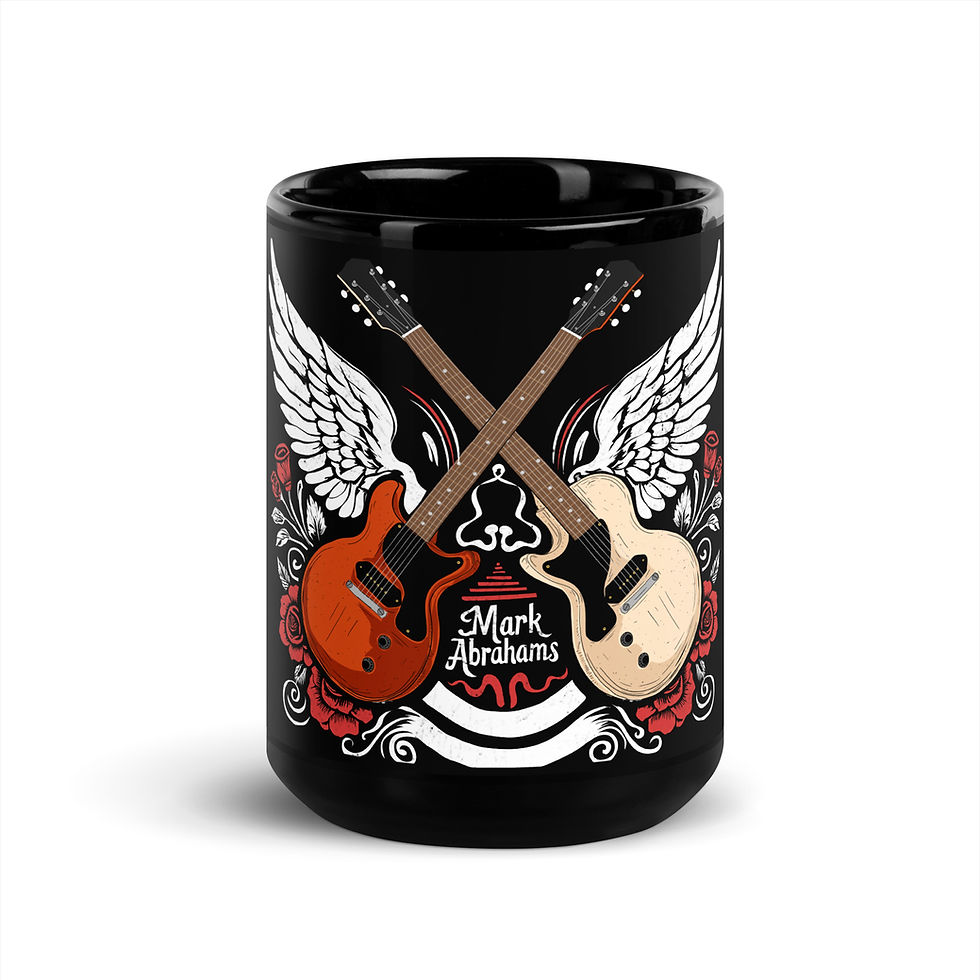 Thumbnail: Black Coffee Mug With  Les Paul Junior