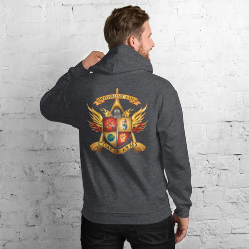 Wishbone Ash Coat Of Arms Unisex Hoodie | Wishbone Ash