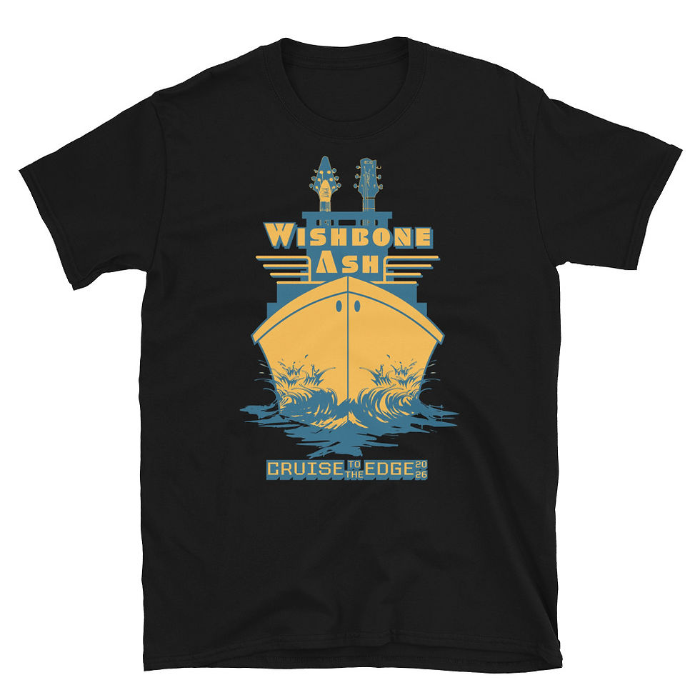 Wishbone Ash Cruise To The Edge 2026 Unisex T-Shirt