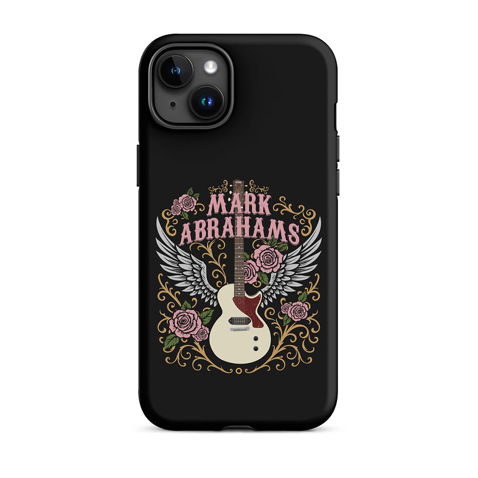 Thumbnail: Mark Abrahams Signature Les Paul Junior Electric Guitar Tough Case For iPhone Mobile Cell Phone