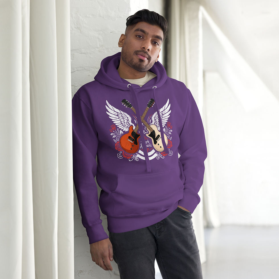 Thumbnail: Mark Abrahams Les Paul Junior Hoodie