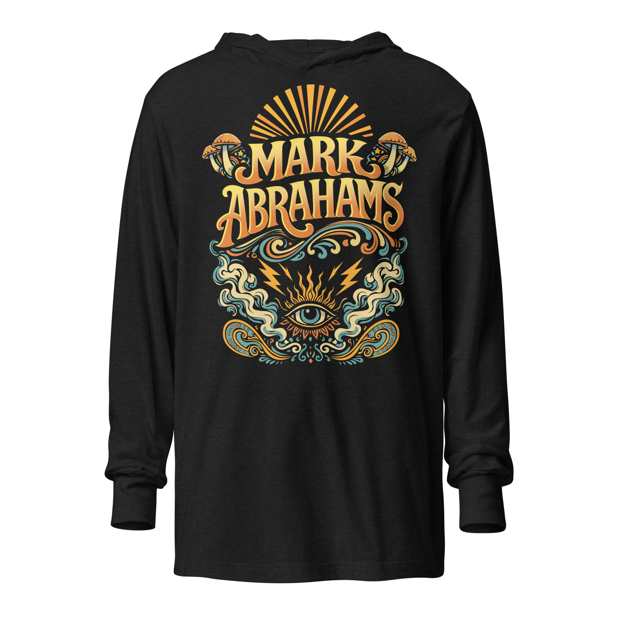 Mark Abrahams Vintage Hooded Long-Sleeve Tee