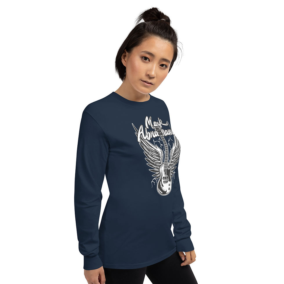 Thumbnail: Vintage Guitar Long Sleeve Shirt – Mark Abrahams Unisex Rock Tee