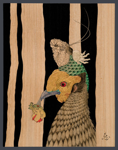 structural color gallery; art gallery; megumi nagai