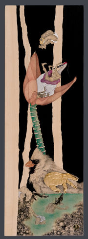 structural color gallery; art gallery; megumi nagai