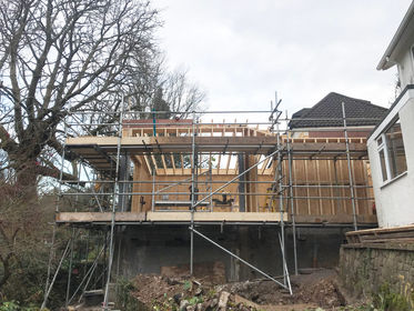 Eco Summerhouse Takes Shape in Sneyd Park