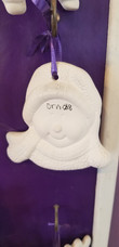 Orn 08: Snowman face