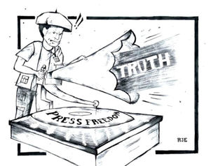 What Press Freedom should sound like