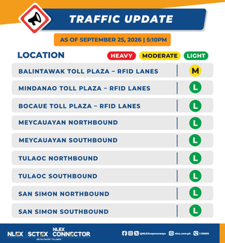 Mahabang pila naitala sa ilang bahagi ng NLEX