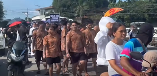 Mga residente ng Calumpit nag-rally kontra baha