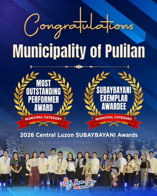 Pulilan tumanggap ng mga parangal sa 2026 Central Luzon SUBAYBAYANI Awards