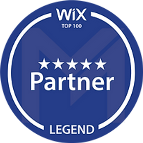 Wix Partner Legend Level Logo