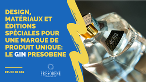 étiquettes pour boissons: gin Presobene