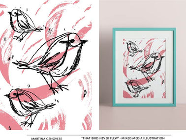 Mixed Media Illustration