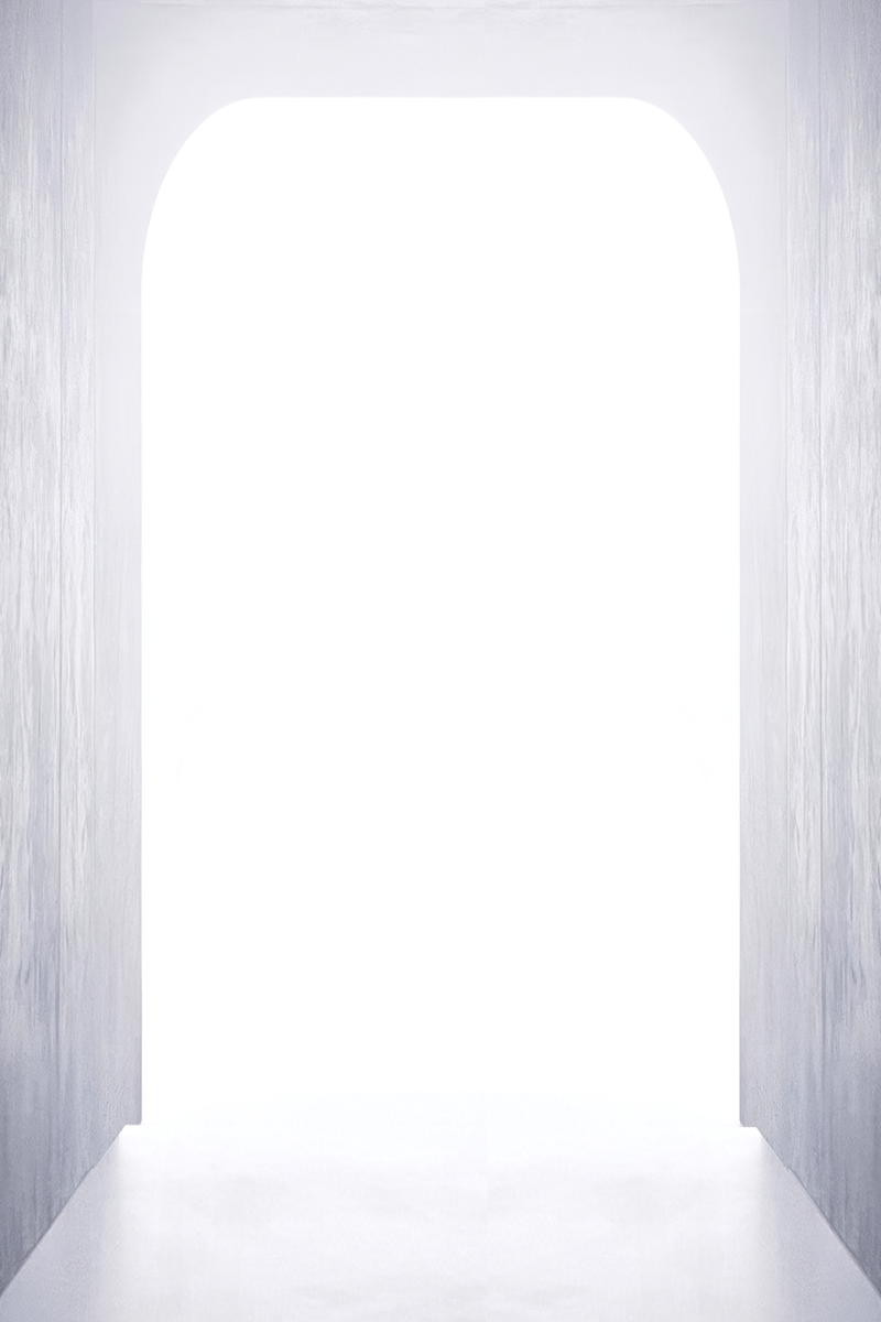 White and grey tunnel background