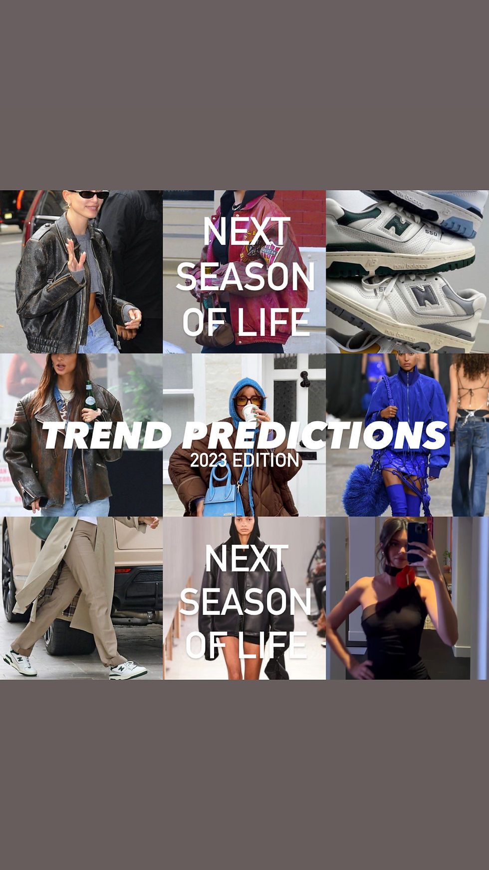 On the next season of life ... 2023!