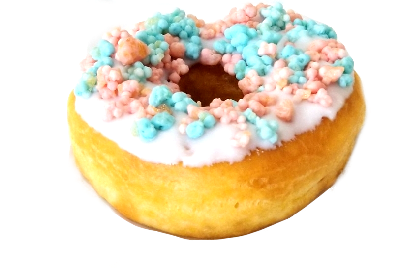 Cotton Candy Donut