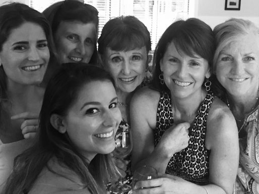 hree generations of women laughing together in a black and white family photo — the image accompanying Clinical Herbalist Donna Troy Cleary's essay on the silencing of women, memory loss, and how five years of Lion's Mane, Reishi and CBD helped stabilize her mother's cognitive decline in Brooklyn
