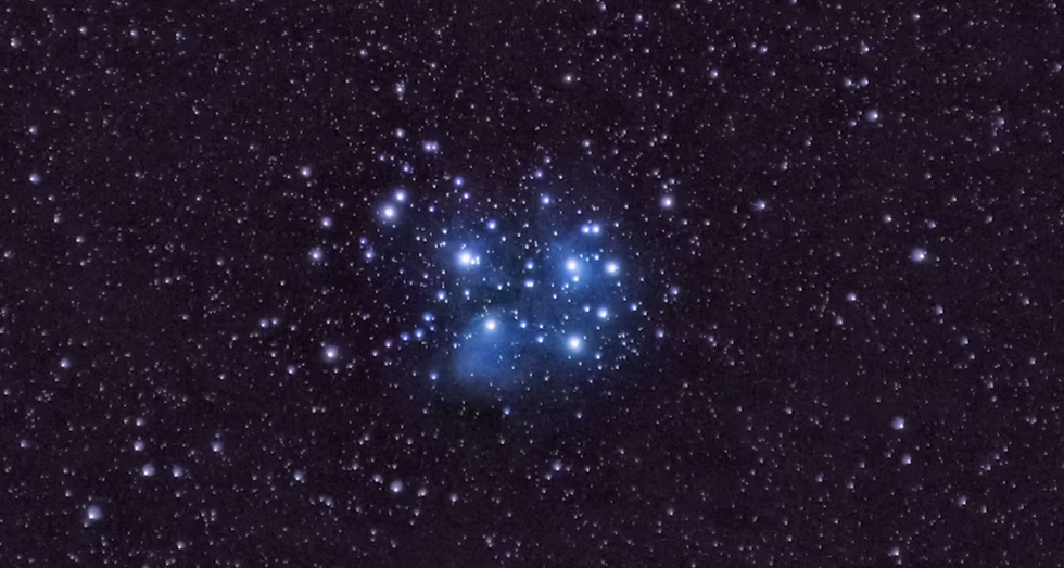 The Seven Sisters star cluster on Samhain night — Spiral Herbal Remedies Brooklyn