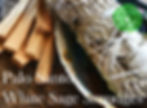 Palo Santo and Sage smudges