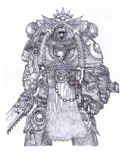40K Ultramarine Veteran