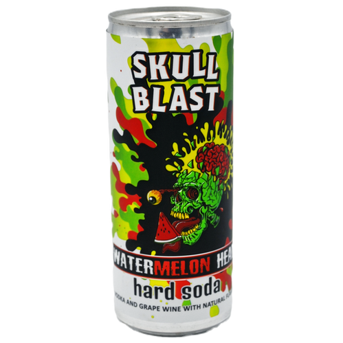Skullblast Cocktails - Watermelon Head Hard Soda | AIKO Brands