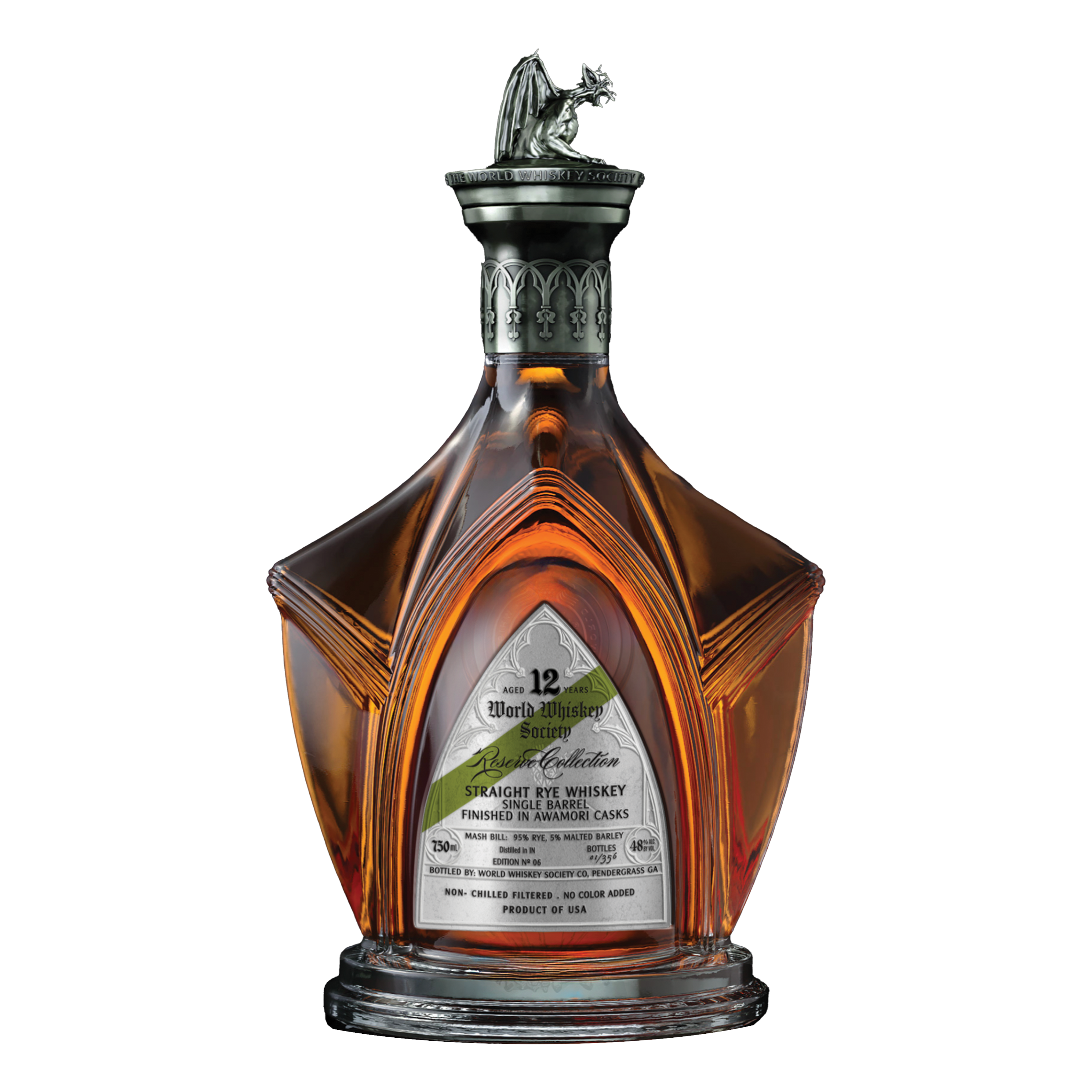 WWS 12 YO Straight Rye Whiskey in Awamori Cask