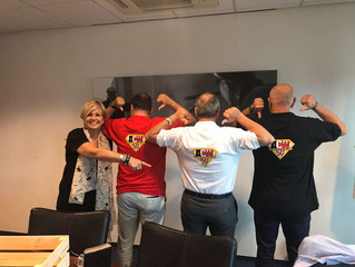 Geweldige cadeau's van onze mobiliteitspartner Corbomotive ter ere van jubileum