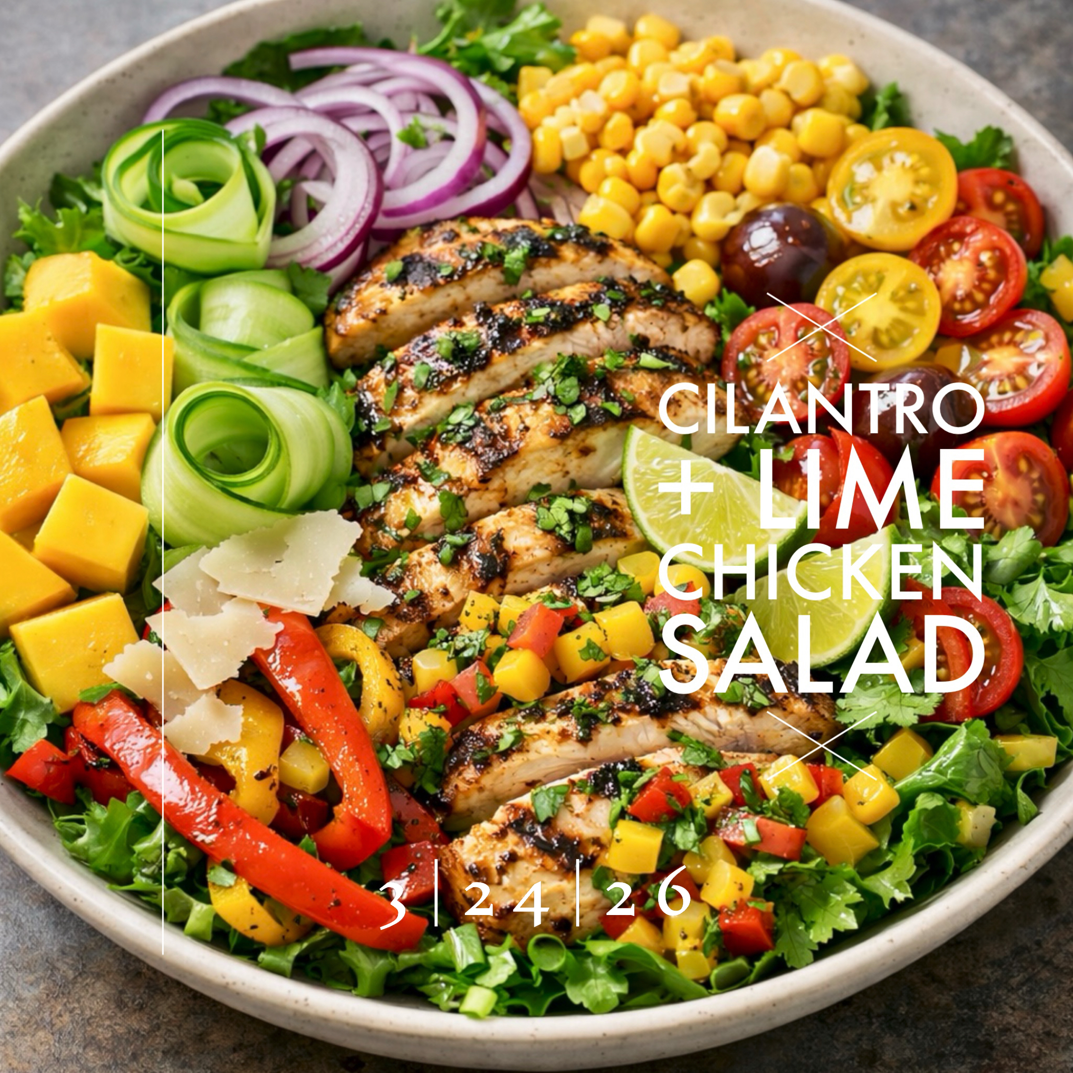 Arranged Food and Objects