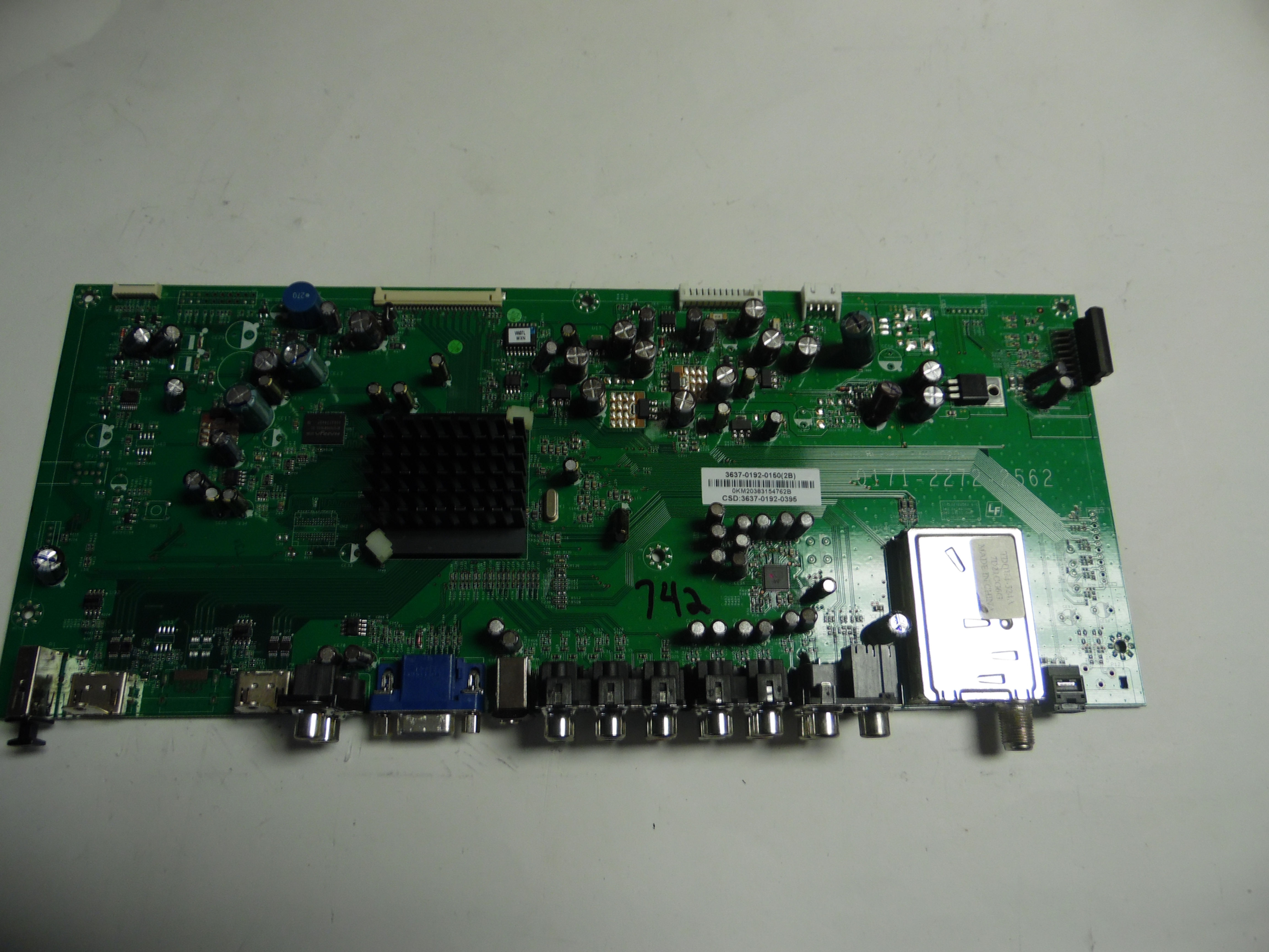 3637-0192-0150, VW37LHDTV20A