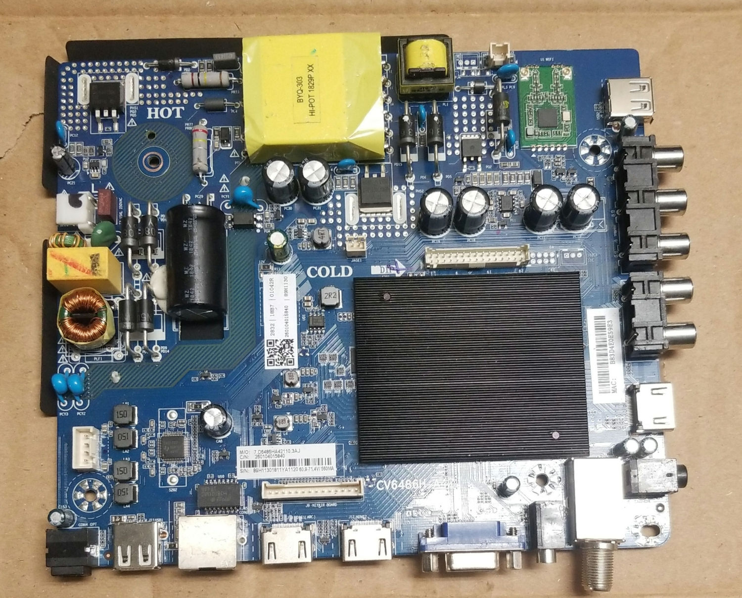 CV6486H-A42 ,ELEMENT MAIN BOARD