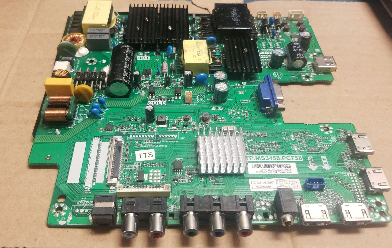 TP.MS3458.PC758, SCEPTRE MAINBOARD